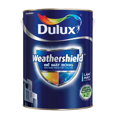 Dulux Weathershield Bề Mặt Bóng