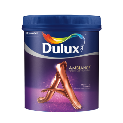Dulux Ambiance Special Effects Paints (Metallic Copper)