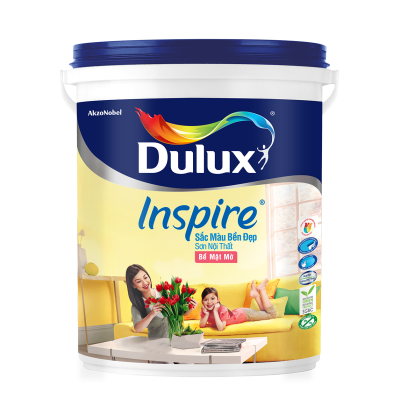 Dulux Inspire Nội Thất Sắc Màu Bền Đẹp Bề Mặt Mờ