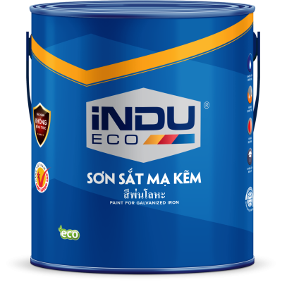 Sơn sắt mạ kẽm iNDU ECO